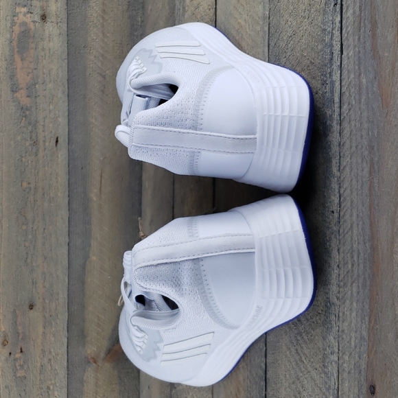 adidas QT Racer Sport Women's Running Shoe Cloud White Semi Night Flash NEW - Picture 3 of 8